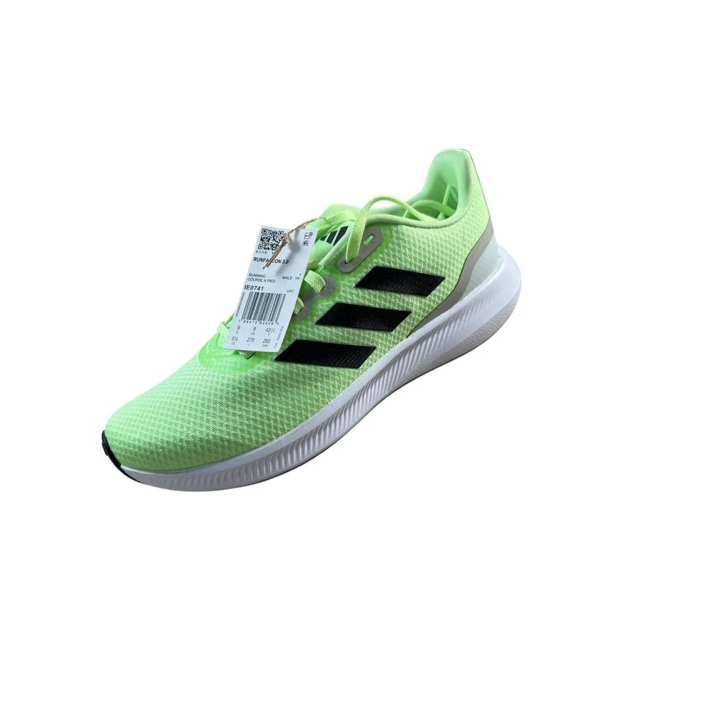 Adidas Runfalcon 3.0 Mens Running Shoes Lucid Lemon Lime Green IE0741 Size 9.5
